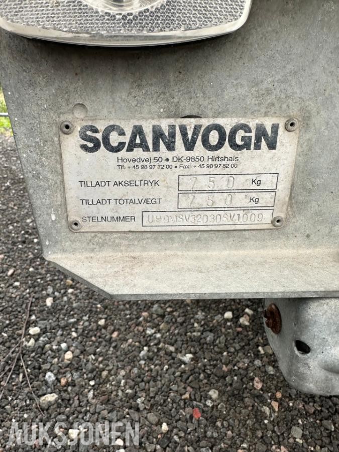 Scanvogn 4 pers letthus